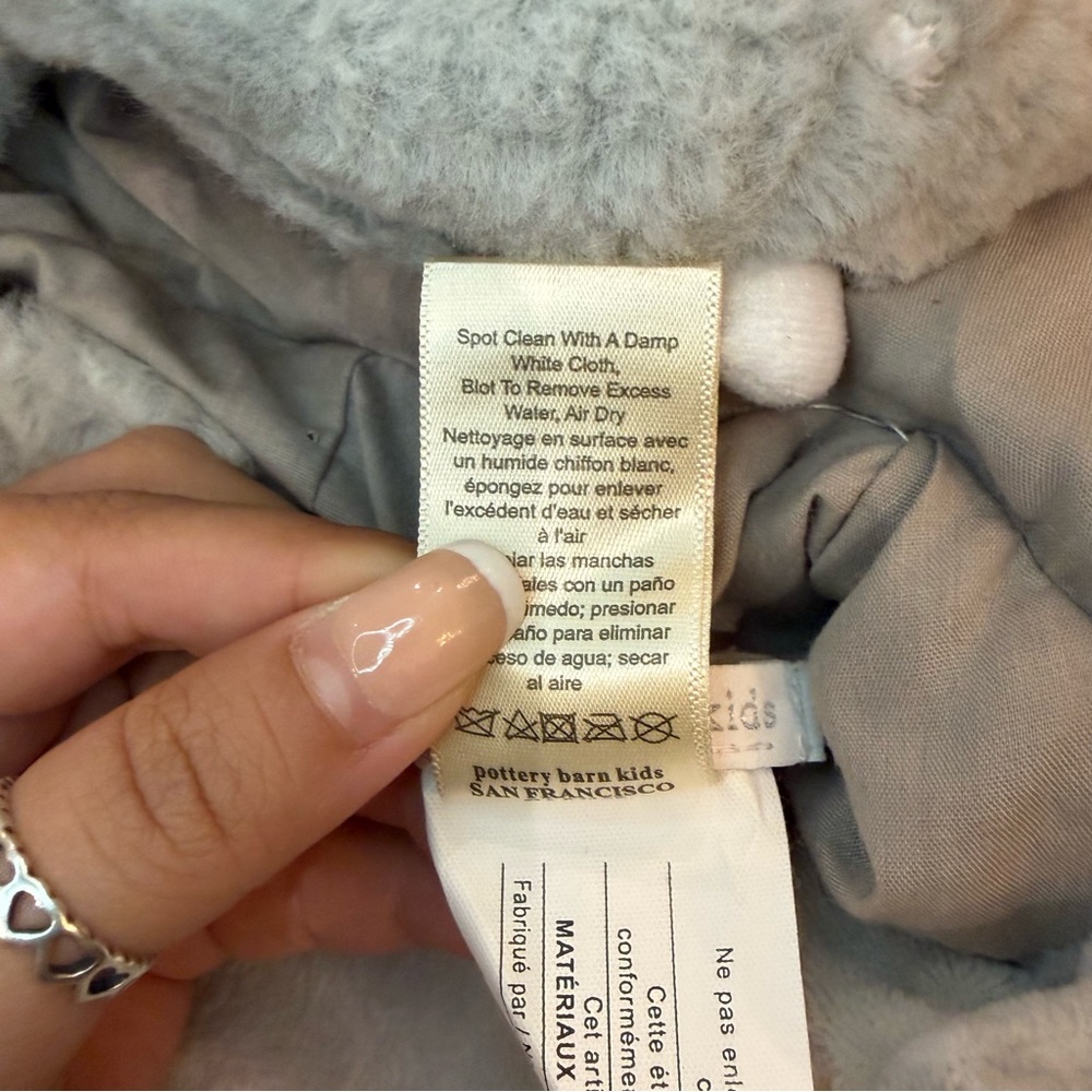Pottery Barn Gray Hippo Baby Costume - Picture 11 of 14